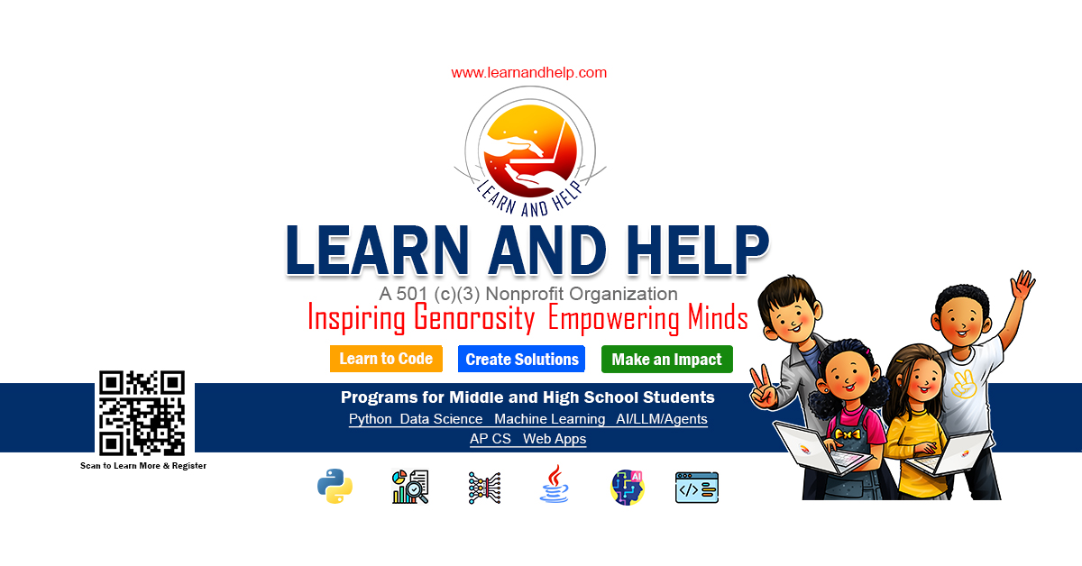 Learn and Help Poster